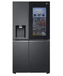 მაცივარი LG GR-X267CQEW.AMCQMER Side-by-Side 179x91.3x73.5 617 LT NF Inverter InstaView Dispenser Black - Primestore.ge