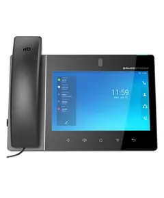 IP ტელეფონი Grandstream GXV3480 desktop video phone,8" 1280x800 capacitive touch screen IPS LCD, 16 lines with up to 16 SIP accounts, tiltable 2 mega-pixel CMOS - Primestore.ge
