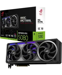 ვიდეო დაფა ASUS Graphic Card GeForce RTX 5080 16GB GDDR7 OC ROG-ASTRAL-RTX5080-O16G-GAMING - Primestore.ge