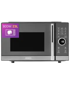 Ardesto Microwave oven, 23L, electronic control, 800W, display, handle opening, black