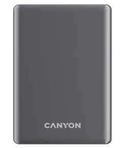 პორტატული დამტენი CANYON power bank OnPower 505 slim Magnetic 5000 Dark Gray (CNS-CPB505DG)  - Primestore.ge