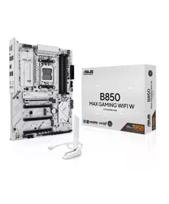 დედა დაფა ASUS Motherboard B850 MAX GAMING WIFI W sAM5 B850 4xDDR5 M.2 HDMI DP WiFi BT ATX white - Primestore.ge
