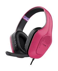 ყურსასმენი Trust GXT415P ZIROX HEADSET - PINK  - Primestore.ge