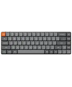 კლავიატურა Keychron K7 Max 84 keys, Gateron Red, WL/BT/USB-A, RGB, black  - Primestore.ge