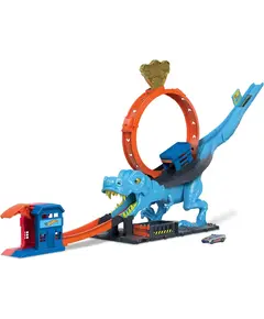 Mattel HW City T-Rex Chomp Down playset
