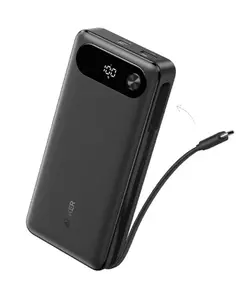 პორტატული დამტენი Anker Power Bank (20K, 87W, Built-In USB-C Cable) B2B - UN (excluded CN, Europe) Black Iteration 1  - Primestore.ge
