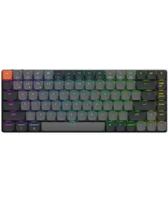 კლავიატურა Keychron K3 V3 84 keys, K Red, BT/USB-A, RGB, black  - Primestore.ge