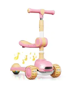 Children's scooter with seat 758-1-P