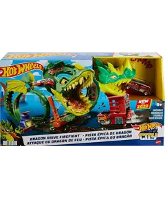 Toy set Mattel HW City Dragon Drive Firefight