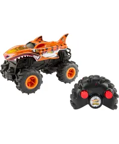 სათამაშო მანქანა Mattel Hot Wheels Monster Trucks 1:24 Tiger SharkTM RC Vehicle - Primestore.ge