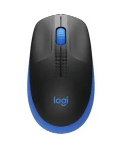 მაუსი LOGITECH M190 Full-size wireless mouse - BLUE - 2.4GHZ - EMEA - M190  - Primestore.ge