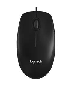 მაუსი LOGITECH Mouse M100 - BLACK - USB - EMEA-914 - AKOYA HANGTAB BOX M100  - Primestore.ge