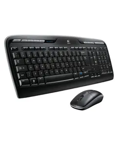კლავიატურა და მაუსი LOGITECH MK330 Wireless Combo - BLACK - RUS  - Primestore.ge