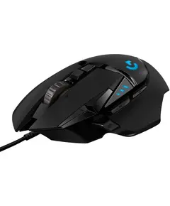 LOGITECH G502 Corded Gaming Mouse - HERO - BLACK - USB - EER2