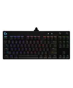 კლავიატურა LOGITECH G PRO TKL Corded Mechanical Gaming Keyboard - BLACK - US INT'L - USB - CLICKY  - Primestore.ge