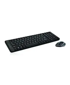 კლავიატურა LOGITECH MK220 Wireless Combo - BLACK - RUS  - Primestore.ge