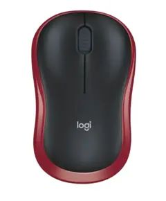 მაუსი LOGITECH M185 Wireless Mouse - RED - EER2  - Primestore.ge
