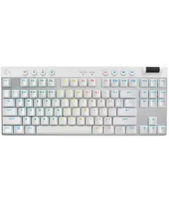 კლავიატურა LOGITECH G PRO X TKL LIGHTSPEED Gaming Keyboard - WHITE - US INT'L - 2.4GHZ/BT - EMEA28-935 - TACTILE  - Primestore.ge