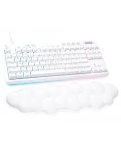 კლავიატურა LOGITECH G713 Gaming Keyboard - OFF WHITE - US INT'L - USB - INTNL-973 - TACTILE  - Primestore.ge