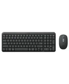 კლავიატურა და მაუსი LOGITECH MK250 Compact Bluetooth Wireless Combo-GRAPHITE-RUS-2.4GHZ/BT-INTNL-973  - Primestore.ge