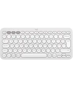 კლავიატურა LOGITECH Pebble Keys 2 K380s - TONAL WHITE - US INT'L - BT - INTNL-973 - UNIVERSAL  - Primestore.ge
