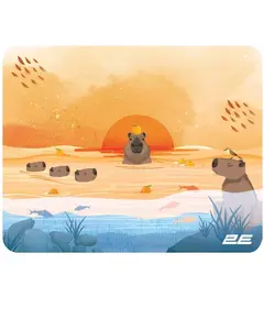 მაუსპადი 2E 2E-PAD-S-CAPY-YELLOW  - Primestore.ge