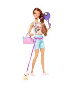 თოჯინა MATTEL Barbie Wellness Doll - Workout  - Primestore.ge