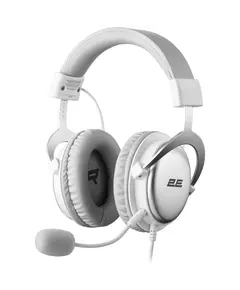 ყურსასმენი 2E GAMING Headset HG355, 7.1, mini-jack/dual 3.5мм/USB-A, 1.5/1.5/0.2m, white  - Primestore.ge