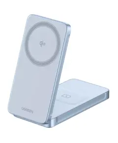 UGREEN W756 (55963) MagFlow Magnetic Wireless Charger, 25W, 2-in-1, Blue
