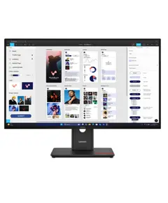 მონიტორი Lenovo ThinkVision T32UD-40  31.5" 3840x2160 350 cd/m²  4 ms 60Hz Eclipse Black - Primestore.ge