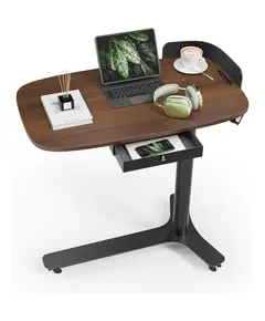 სათამაშო მაგიდა Kingsmith Pneumatic height adjustable table ETD2 Dark walnut - Primestore.ge