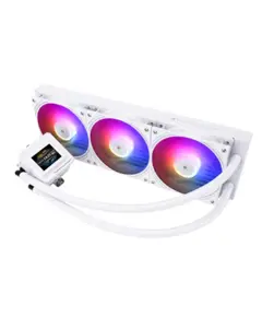 ქულერი THERMALRIGHT Frozen Warframe 360 SE ARGB WHITE CPU Universal Cooler - Primestore.ge