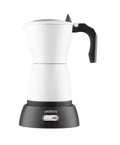 ყავის მადუღარა Ardesto coffee maker Electric moka pot.  0.3l, ground, white - Primestore.ge