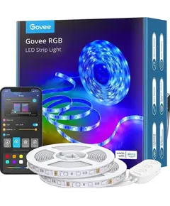განათება Govee RGB Smart Wi-Fi + Bluetooth LED Strip Lights(10m) [Energy Class A] (10m) - Primestore.ge