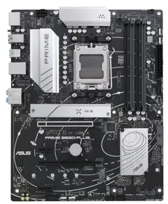 დედა დაფა ASUS Motherboard PRIME B650-PLUS sAM5 B650 4xDDR5 M.2 HDMI DP ATX - Primestore.ge