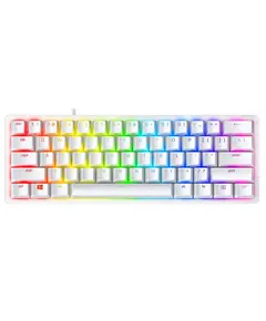 Keyboard Razer Huntsman Mini Mercury Ed. RGB 61key Red Switch USB EN White