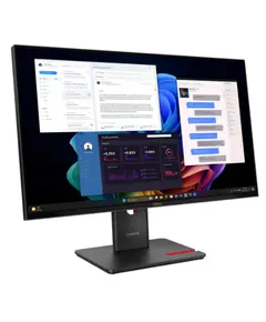 მონიტორი Lenovo ThinkVision T27UD-40 27" 3840x2160, 350 cd/m² 60Hz, 4ms, Eclipse Black - Primestore.ge