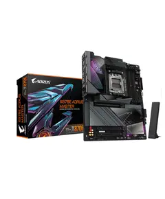 დედა დაფა GIGABYTE Motherboard X870E AORUS MASTER sAM5 X870 4xDDR5 M.2 HDMI Typc-C ATX - Primestore.ge