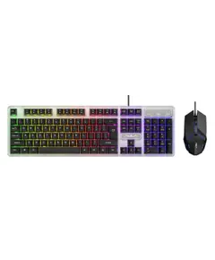 კლავიატურა AULA F2023 Wired USB Membrane Gaming Keyboard Black - Primestore.ge