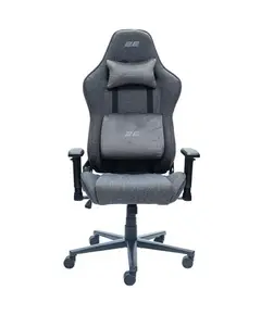 სათამაშო სავარძელი 2E GAMING Chair BUSHIDO Lite, fabric, 2D-Armrests, dark grey - Primestore.ge