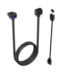 PSU კაბელის დამაგრძელებელი Asiahorse HYDRUS 8PIN GPU BLACK -A- 30CM - Primestore.ge