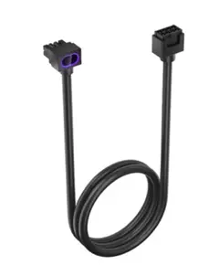 PSU კაბელის დამაგრძელებელი Asiahorse HYDRUS 8PIN CPU BLACK -A- 30CM - Primestore.ge