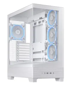 კომპიუტერის ქეისი Asus A31 PLUS 4x120mm ARGB Fans Mid Tower White - 90DC00R3-B19000 - Primestore.ge