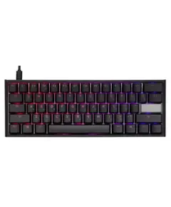 კლავიატურა Ducky One 2 Mini Cherry Red RGB LED UA/RU Black-White - Primestore.ge