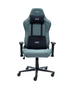 სათამაშო სავარძელი 2E GAMING Chair BUSHIDO Lite, fabric, 2D-Armrests, dark green - Primestore.ge
