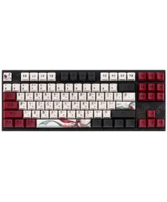 კლავიატურა Varmilo VEM87 Beijing Opera 87Key, EC V2 Ivy, USB-A, EN/UKR, White Led - Primestore.ge