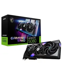 ვიდეო დაფა MSI Graphic card GeForce RTX 5080 16GB GDDR7 GAMING TRIO OC - Primestore.ge