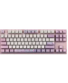 კლავიატურა Varmilo VEM87 Dreams On Board 87Key, EC V2 Jasmine, USB-A, EN/UKR, White Led - Primestore.ge