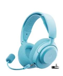 ყურსასმენი SteelSeries Gaming Headset Arctis Nova 3PW, BT/WL, aqua - Primestore.ge