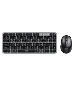 კლავიატურა და მაუსი 2E Combo keyboard and mouse MK430 WL/BT, EN/UK, grey-black - Primestore.ge